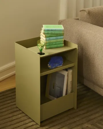 Folded Trolley wózek z szafką - Black - Muuto