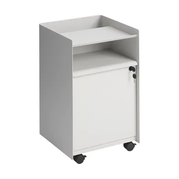Folded Trolley wózek z szafką - Grey - Muuto