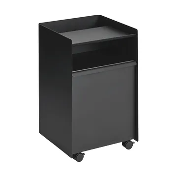 Folded Trolley wózek z szufladą - Black - Muuto