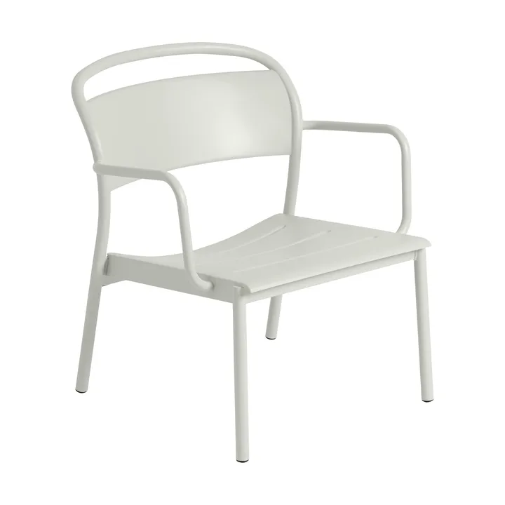 Fotel lounge Linear Steel - Grey - Muuto