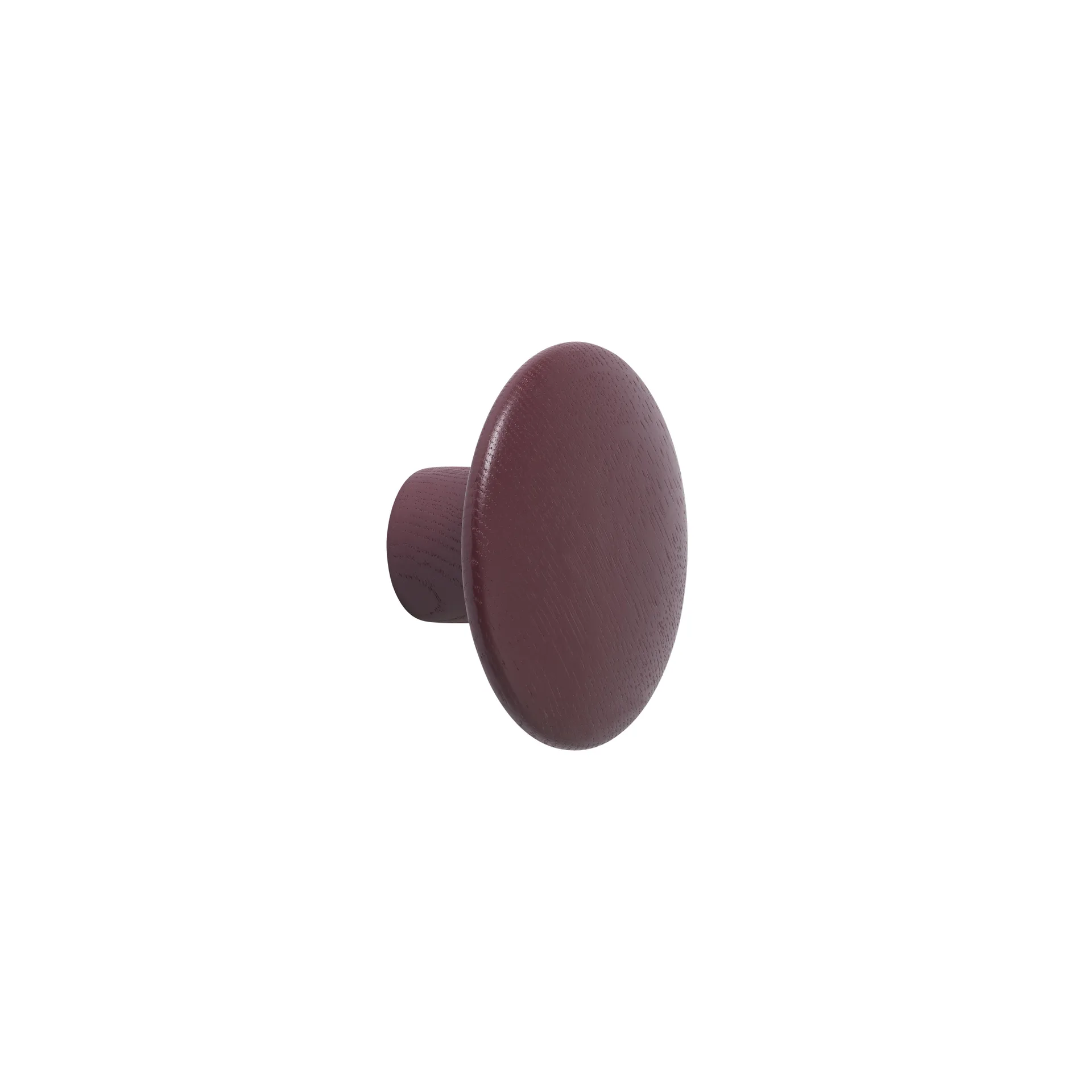 Hak na płaszcz The Dots burgundowy, Medium Muuto