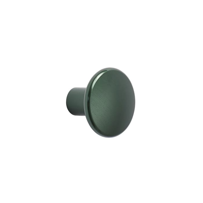 Hak na płaszcz The Dots metalowy 2,7 cm - Dark green - Muuto