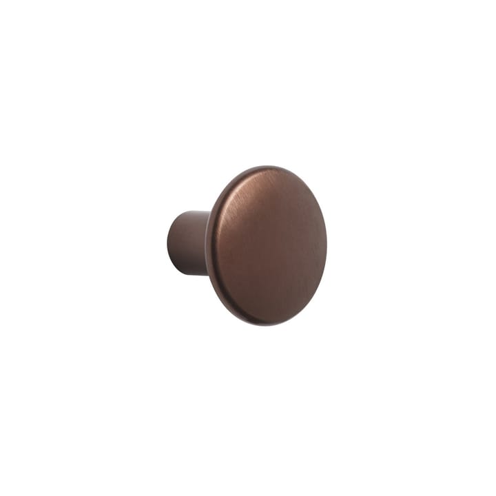 Hak na płaszcz The Dots metalowy 2,7 cm - Umber - Muuto