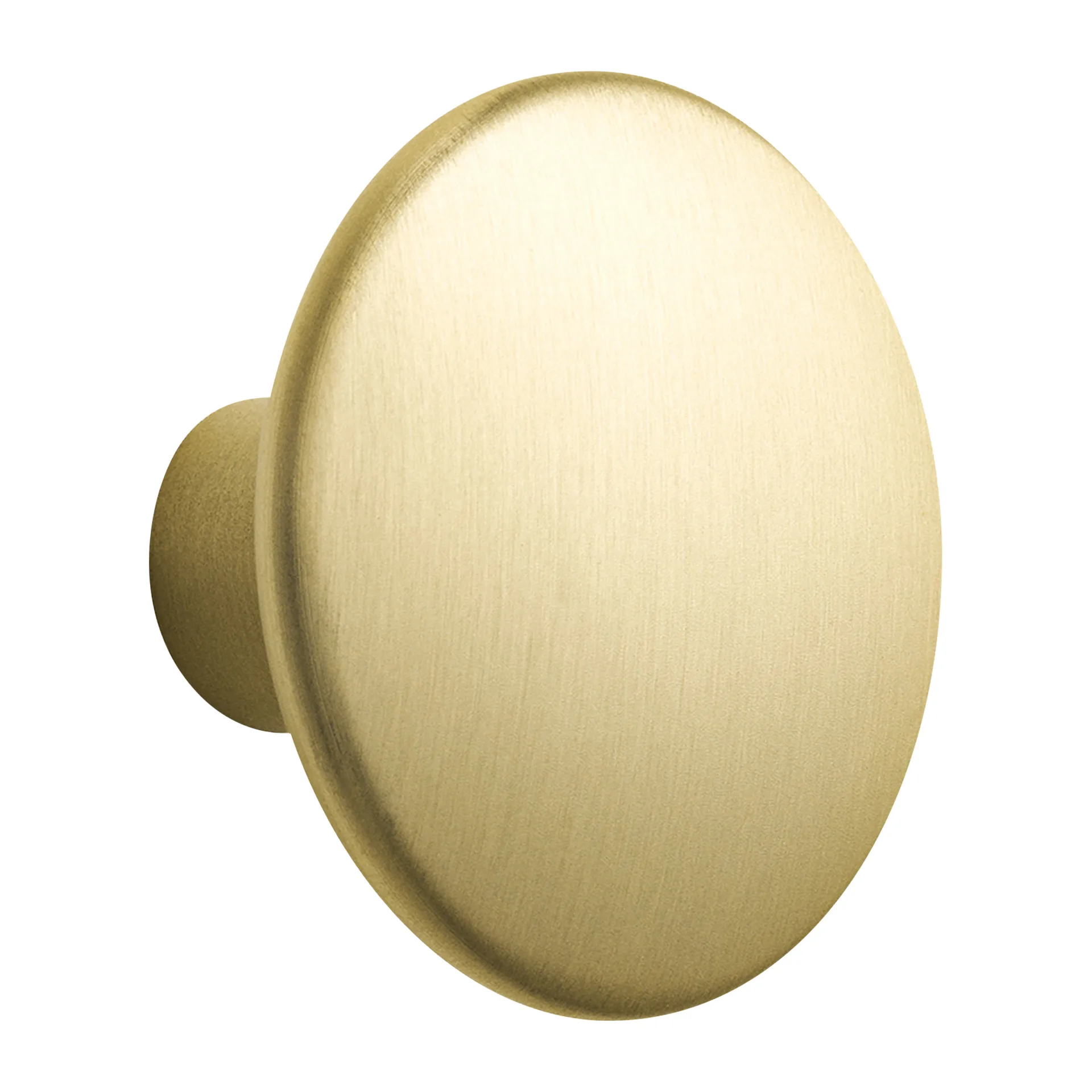 Hak na płaszcz The Dots metalowy 5 cm, Mosiądz Muuto