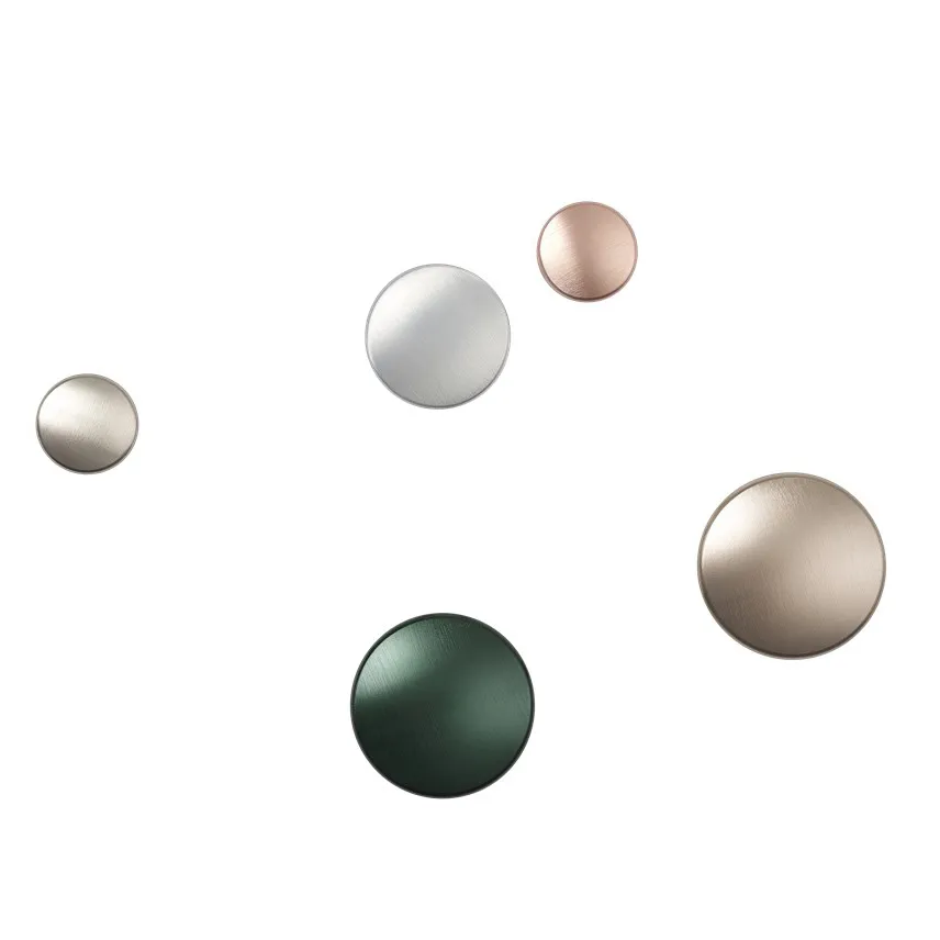Hak na płaszcz The Dots metalowy 5 cm, Taupe Muuto
