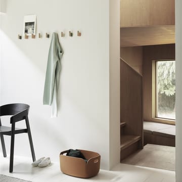 Haki mocujące 2-pak - Oak-dark green - Muuto