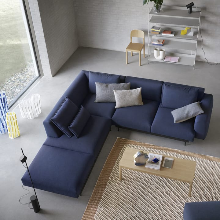 In Situ konfiguracja narożnika 3, Clay 12-Configuration 3-Black Muuto