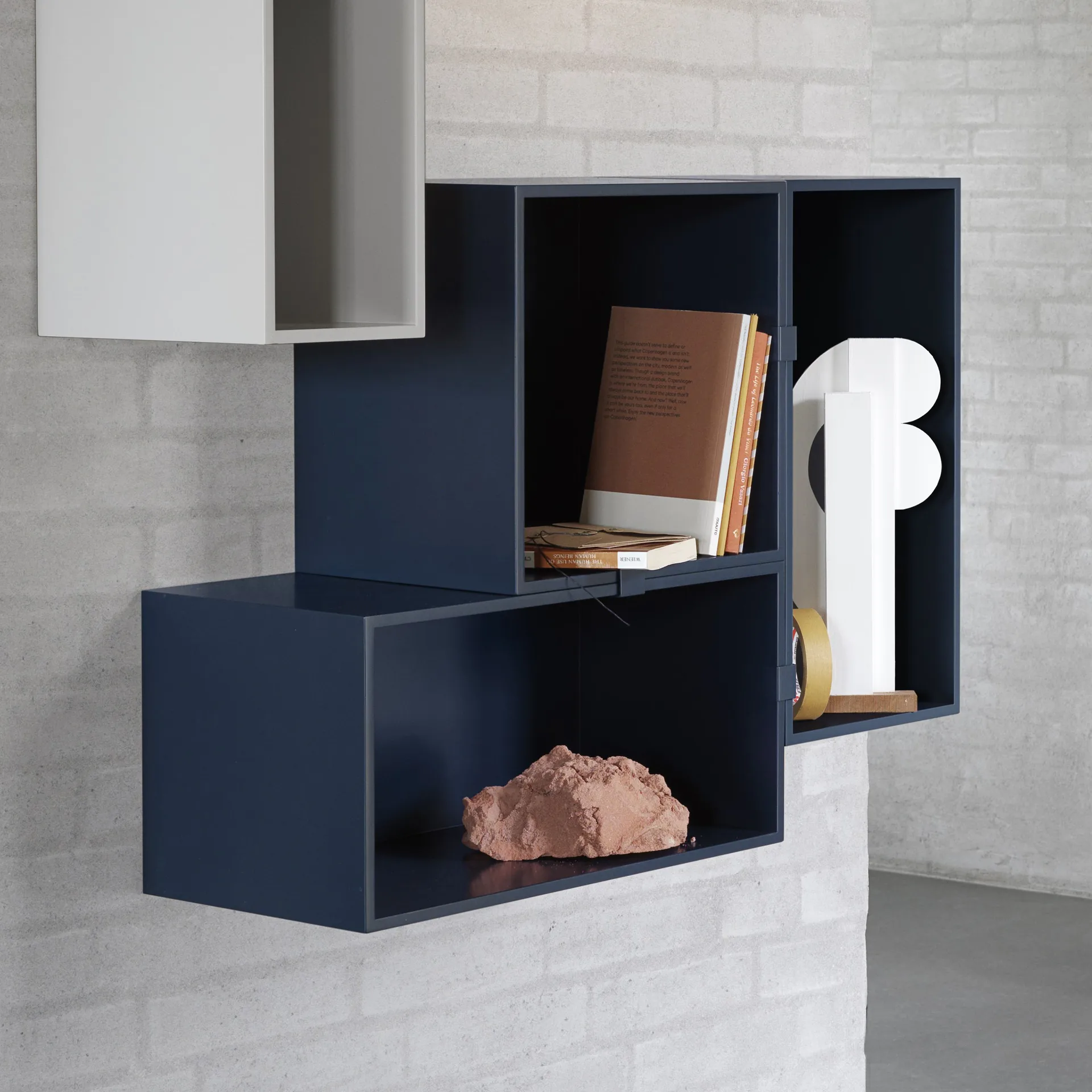 Klipsy Mini stacked 2.0, 5-pak, Midnight Blue Muuto