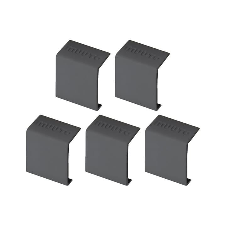 Klipsy Mini stacked 2.0, 5-pak - szary - Muuto