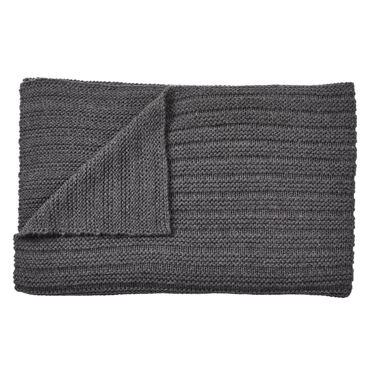 Koc wełniany Ample 130x160 cm - Dark grey - Muuto