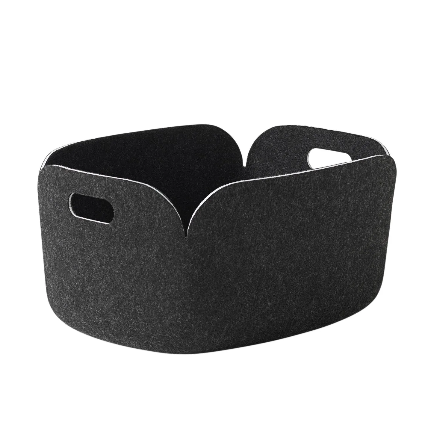 Kosz Restore, black melange (czarny) Muuto