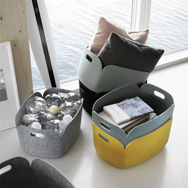 Kosz Restore, dusty green (blady zielony) Muuto