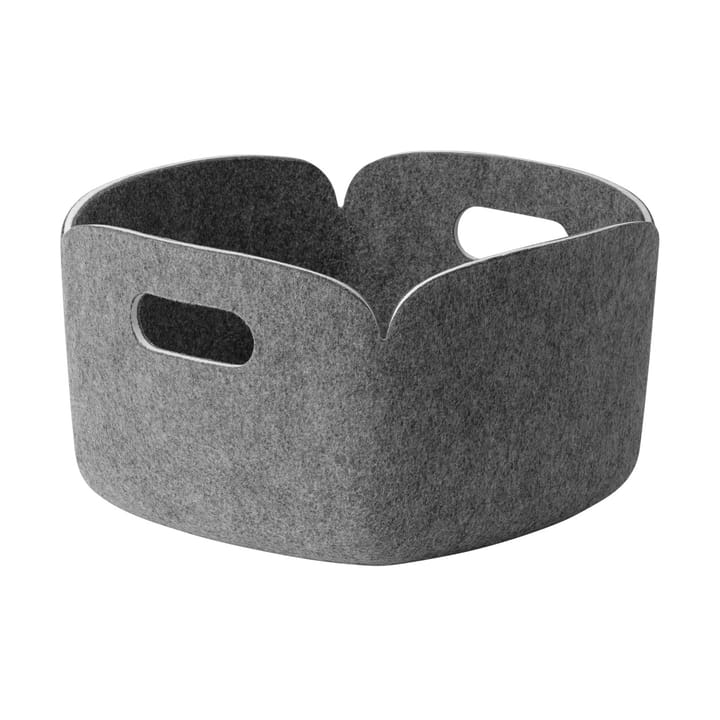 Koszyk do przechowywania Restore 28x28 cm - Grey mélange - Muuto