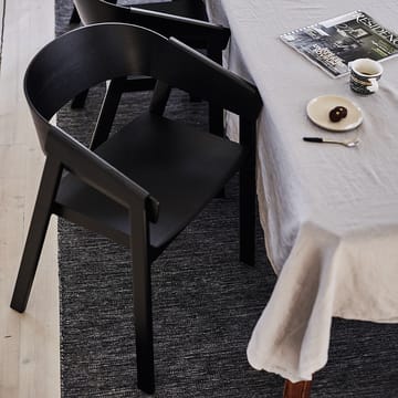 Krzesło Cover Armchair - Black (czarne) - Muuto
