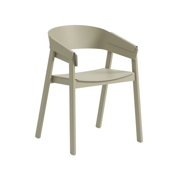 Krzesło Cover Armchair - Dark beige (ciemny beż) - Muuto
