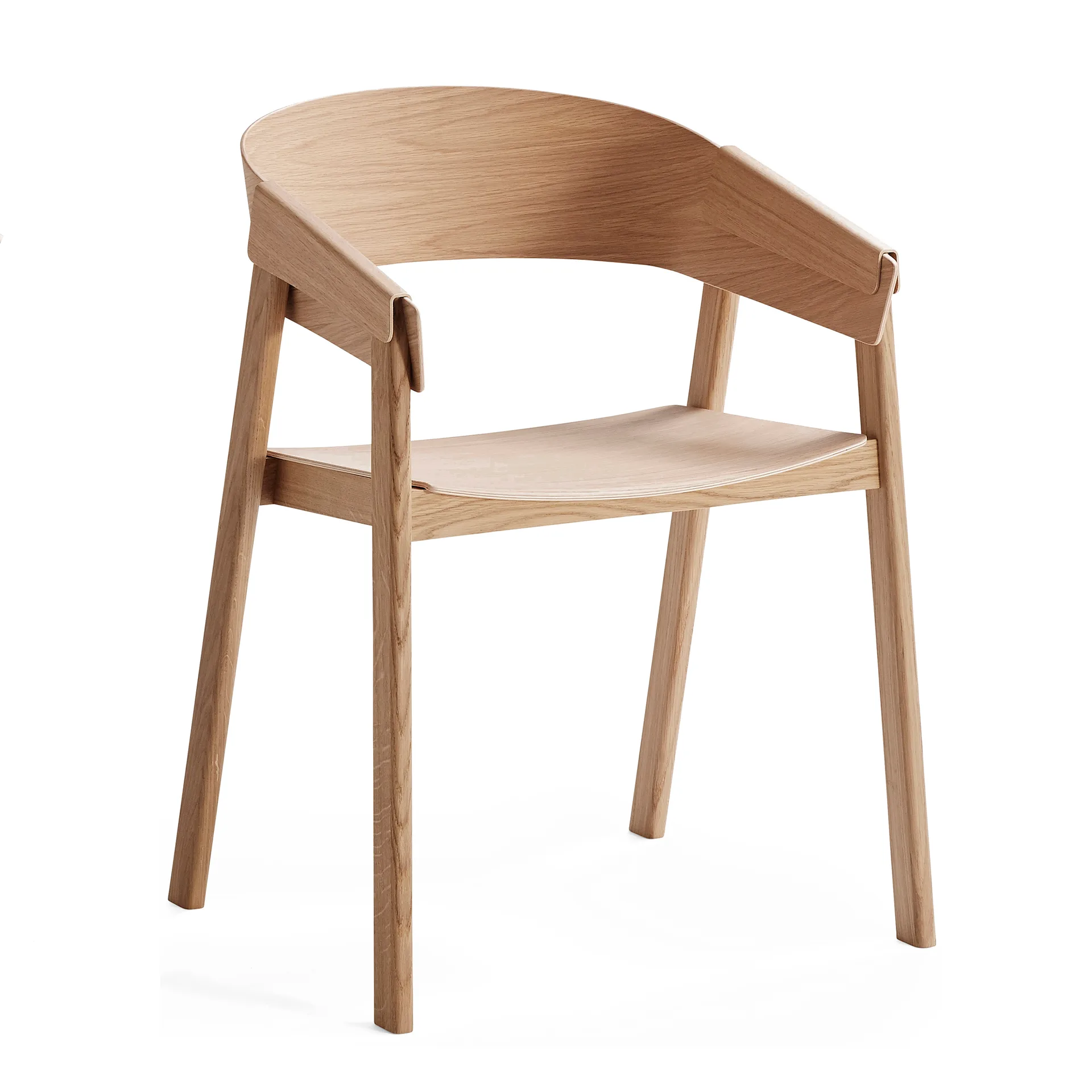 Krzesło Cover Armchair, Oak (dąb) Muuto