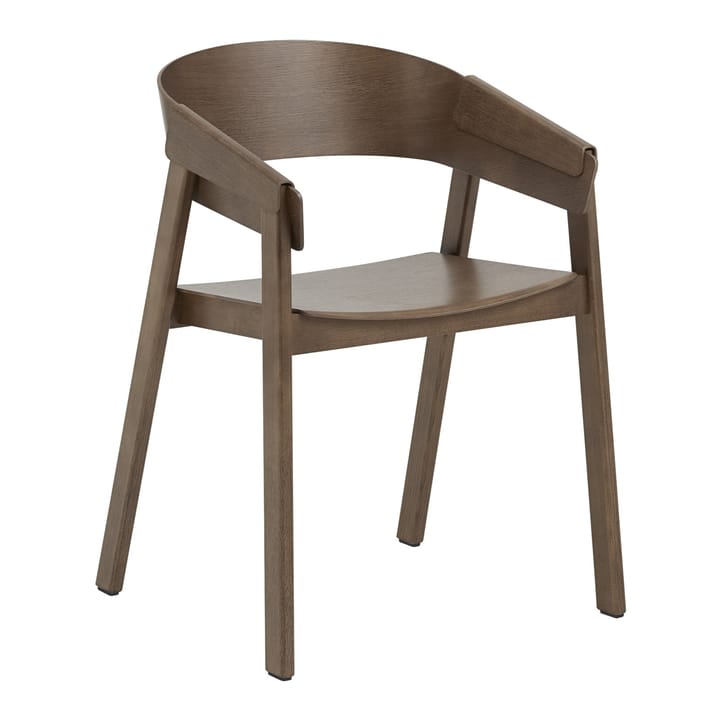Krzesło Cover Armchair - Stained dark brown (barwione na brąz) - Muuto