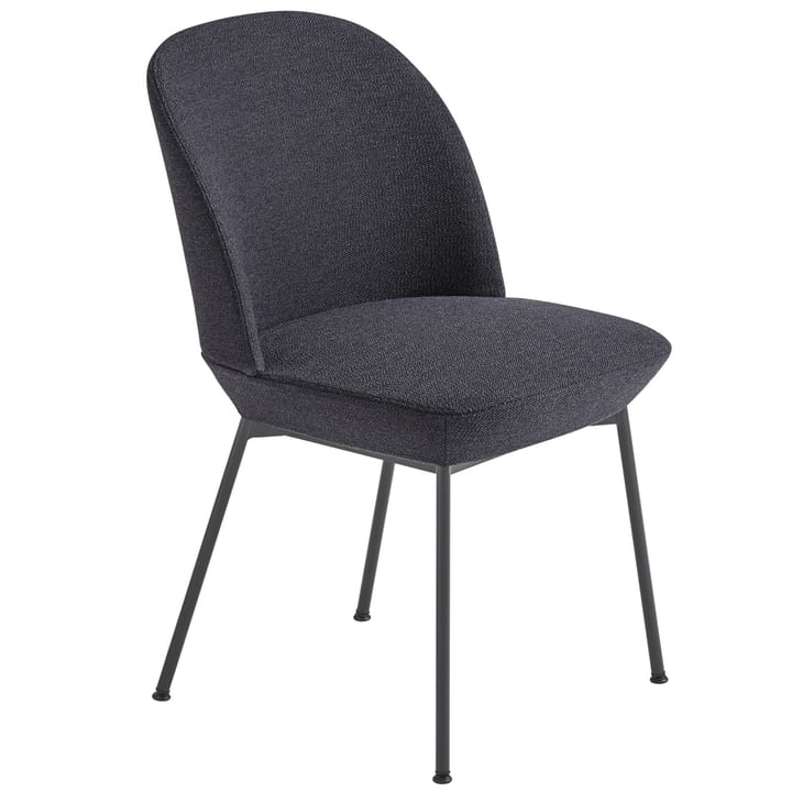 Krzesło do jadalni Oslo czarne nogi - Ocean 601-Black - Muuto