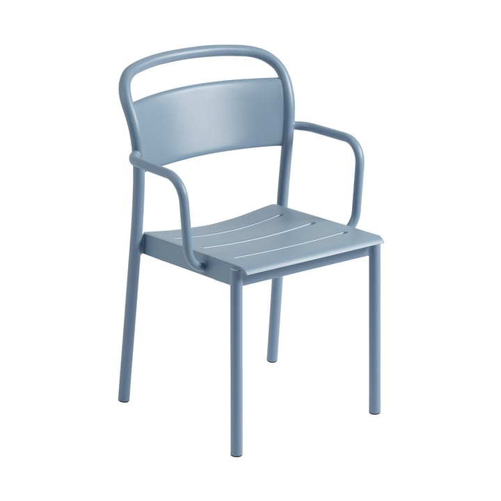 Krzesło Linear Steel Armchair - Pale blue - Muuto