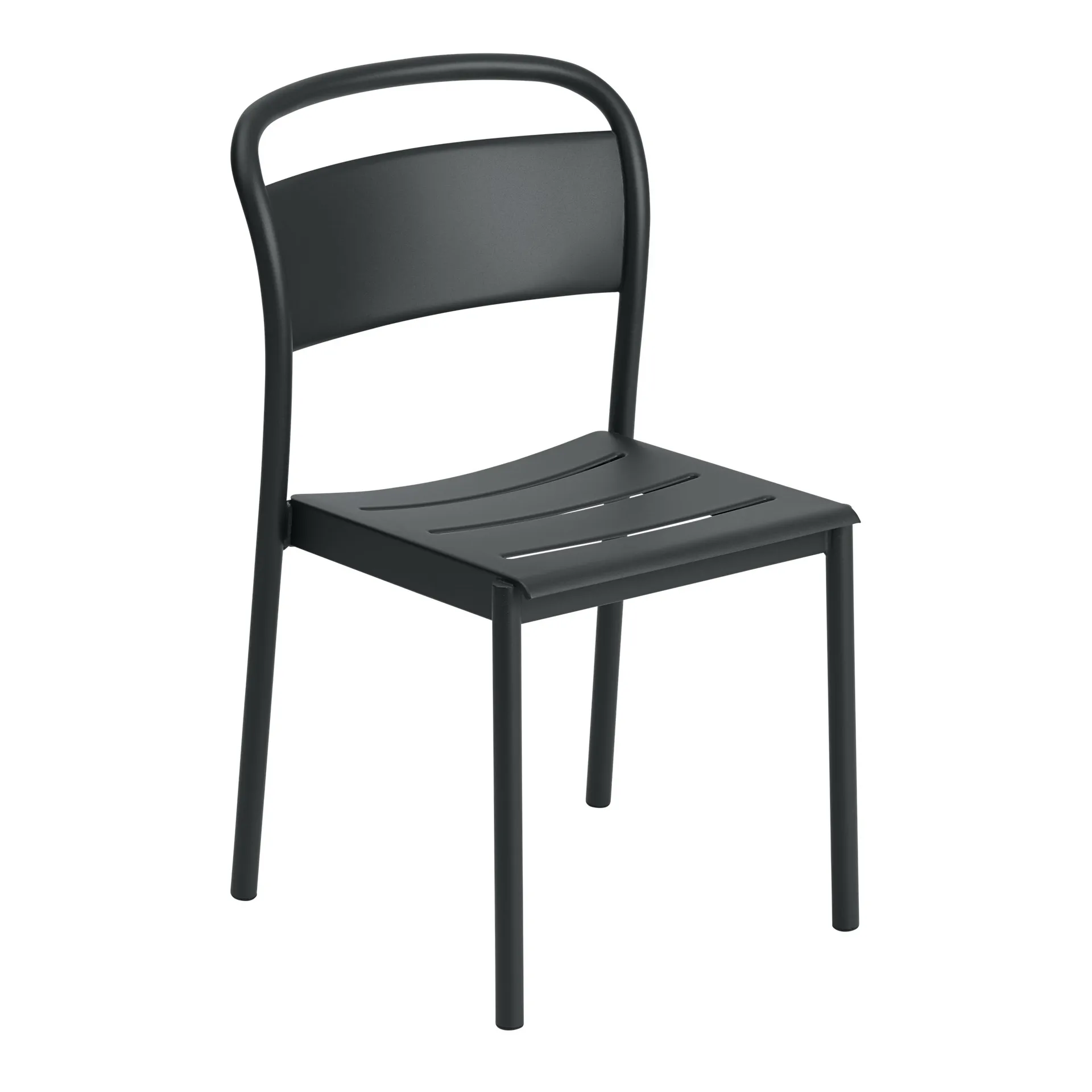 Krzesło Linear Steel Side Chair, Black Muuto