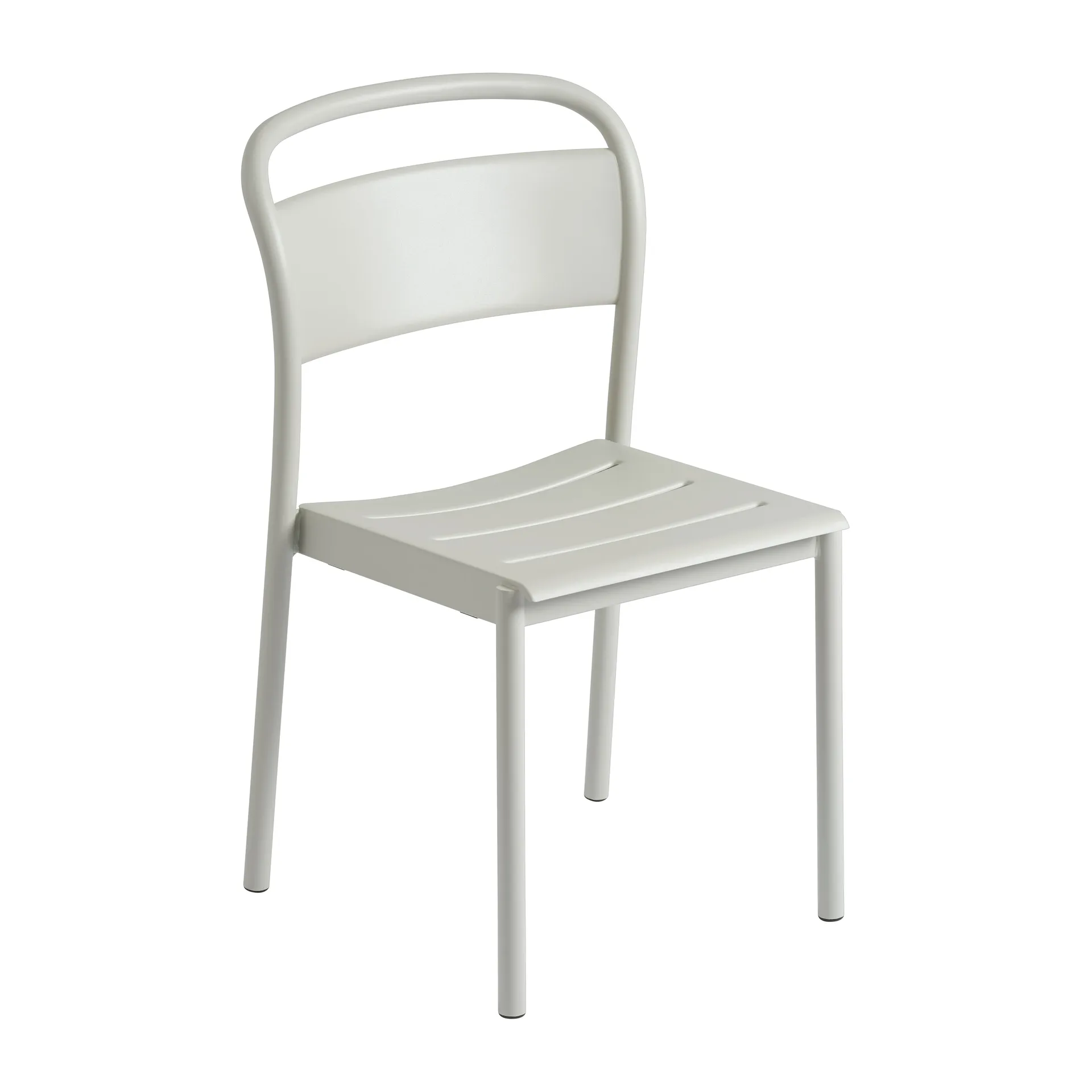 Krzesło Linear Steel Side Chair, Grey (RAL 7044) Muuto