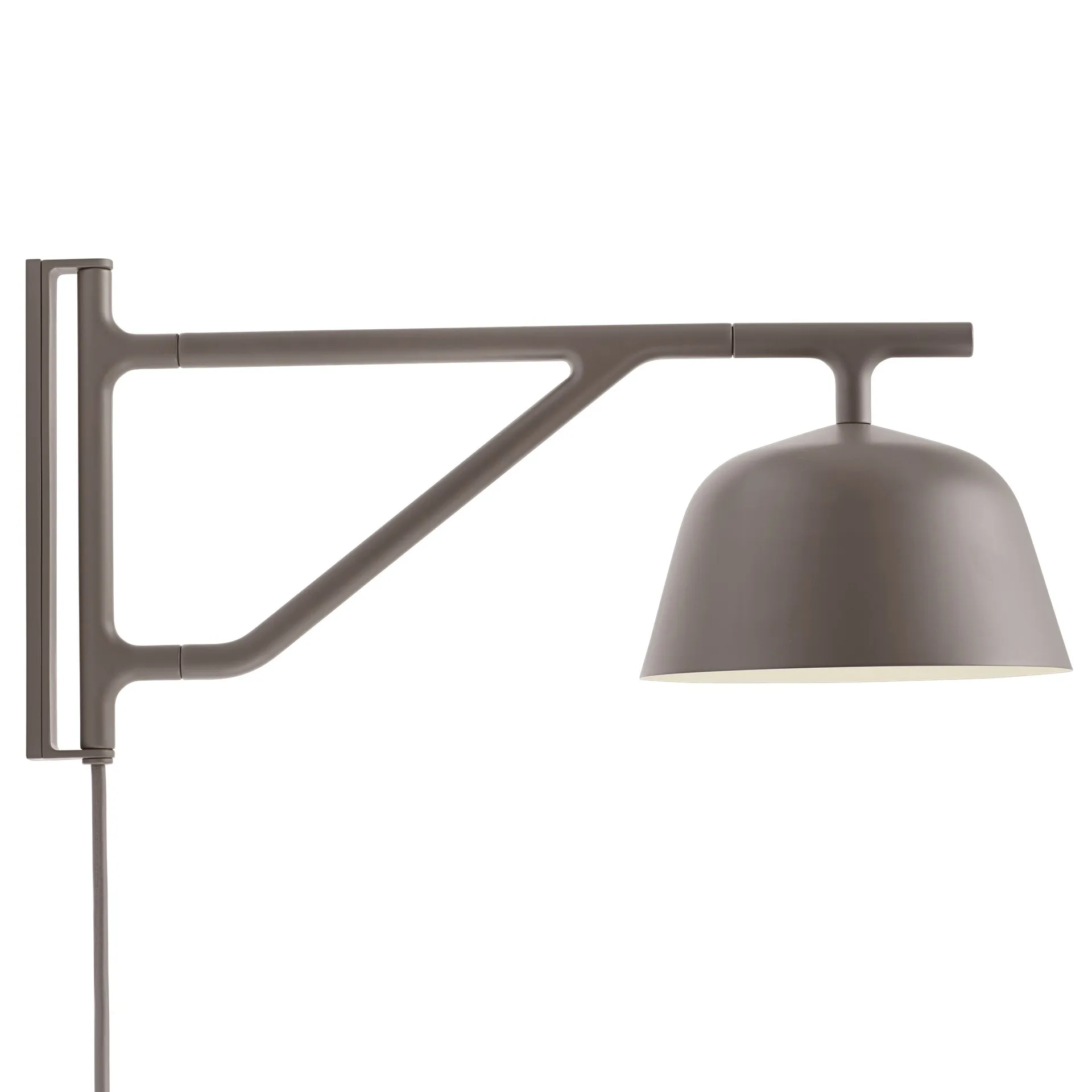 Lampa ścienna Ambit, taupe (beżowy) Muuto