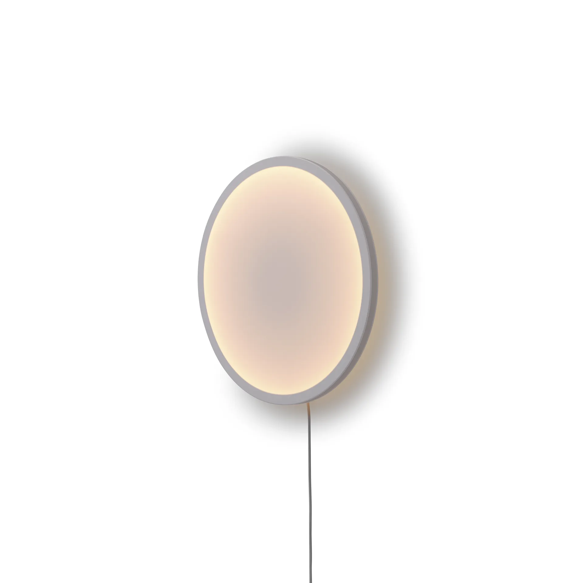 Lampa ścienna Calm Ø50 cm, White/Grey Muuto