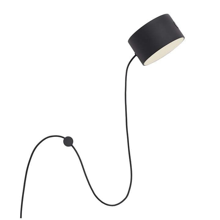 Lampa ścienna Post - Czarny - Muuto