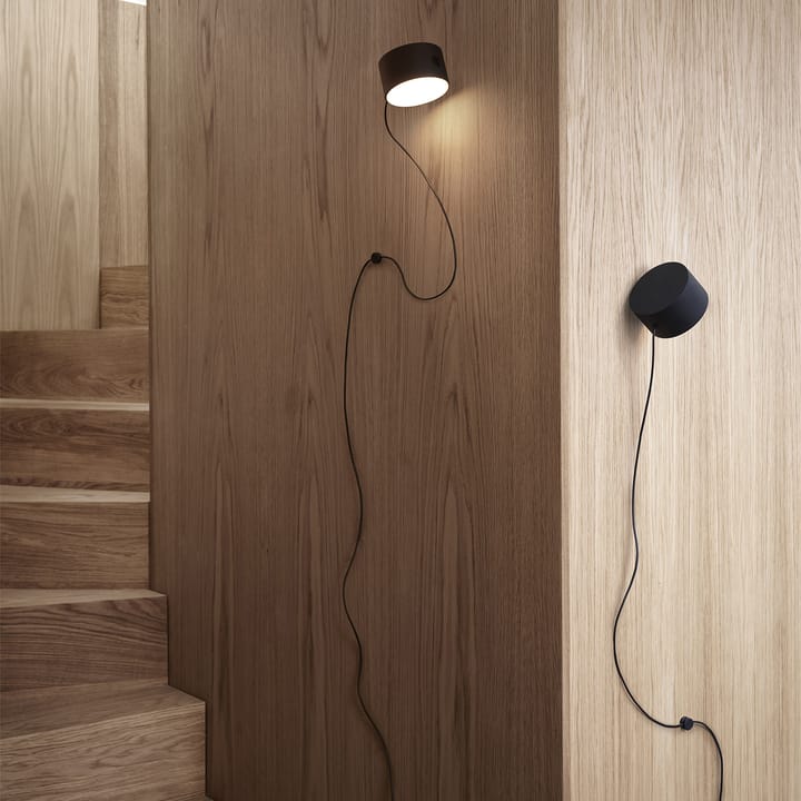 Lampa ścienna Post, Czarny Muuto