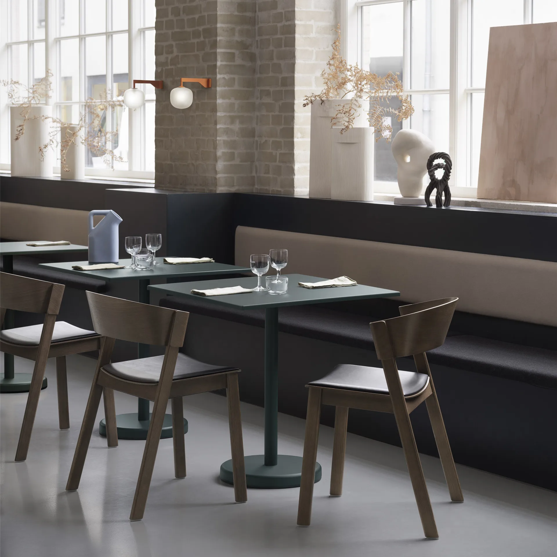 Lampa ścienna Rime, pomarańczowy Muuto