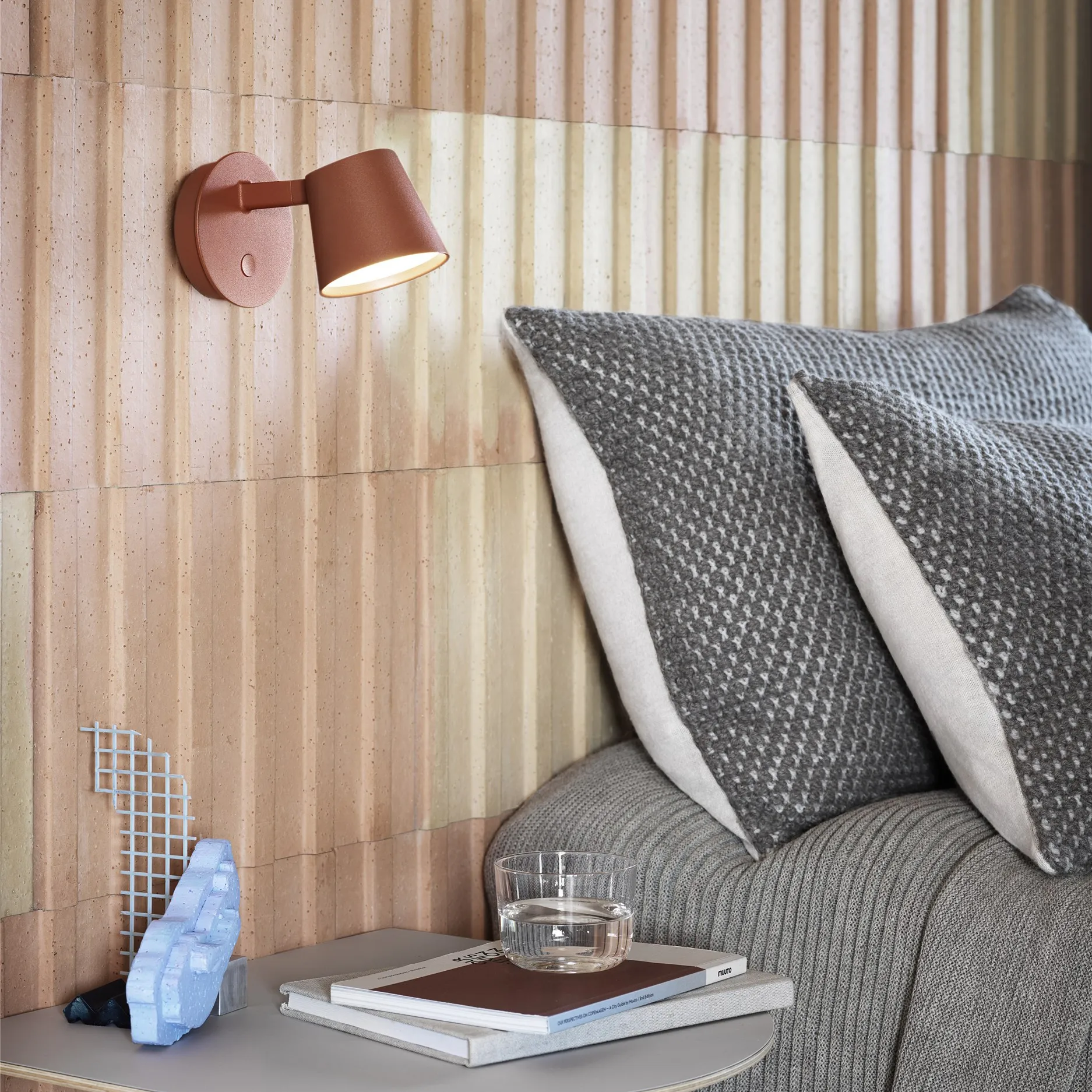 Lampa ścienna Tip, Copper brown Muuto