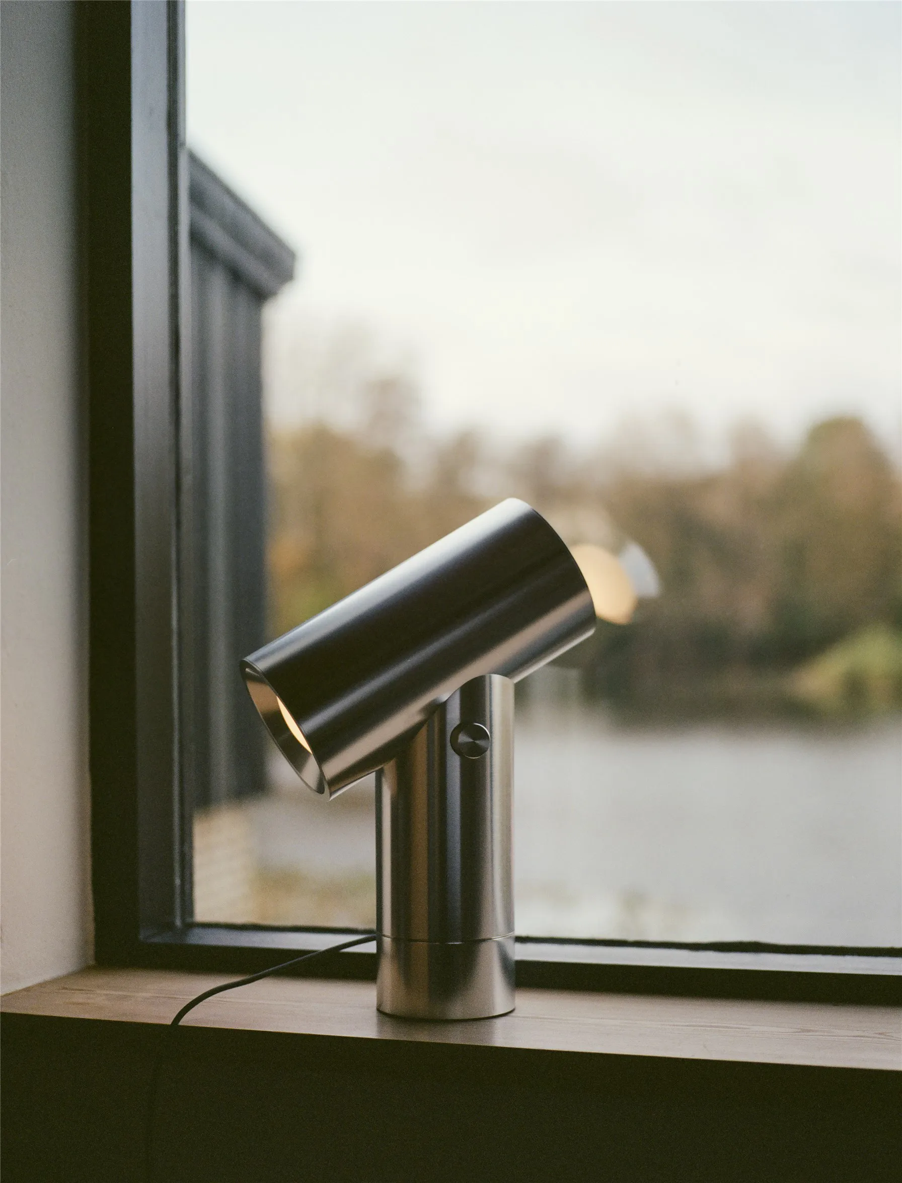 Lampa stołowa Beam 45,4 cm, Polished aluminium Muuto