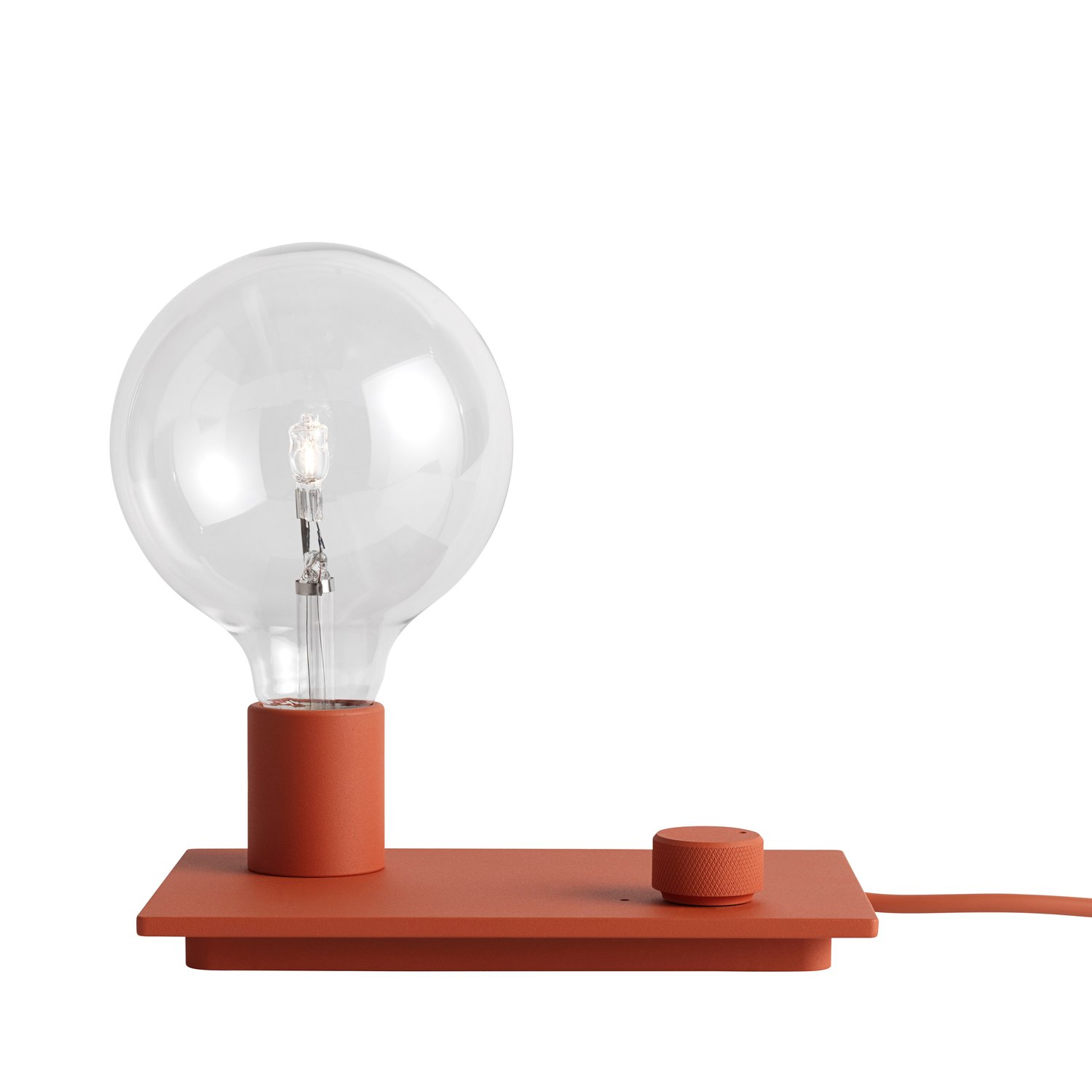 Muuto Lampa stołowa Control czerwony | Skandynawski Design | Lampy stołowe | Czerwony