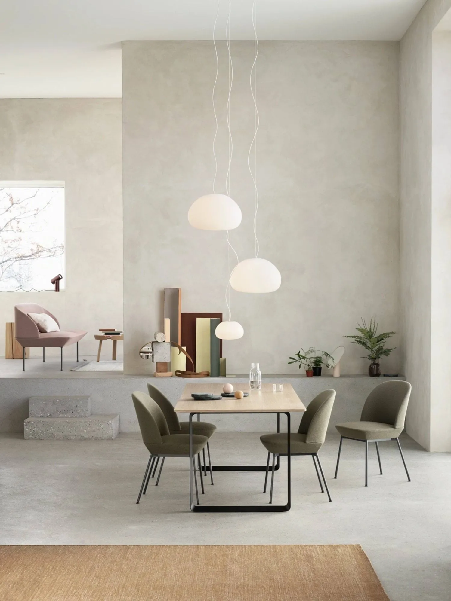 Lampa sufitowa Fluid, Mała Muuto