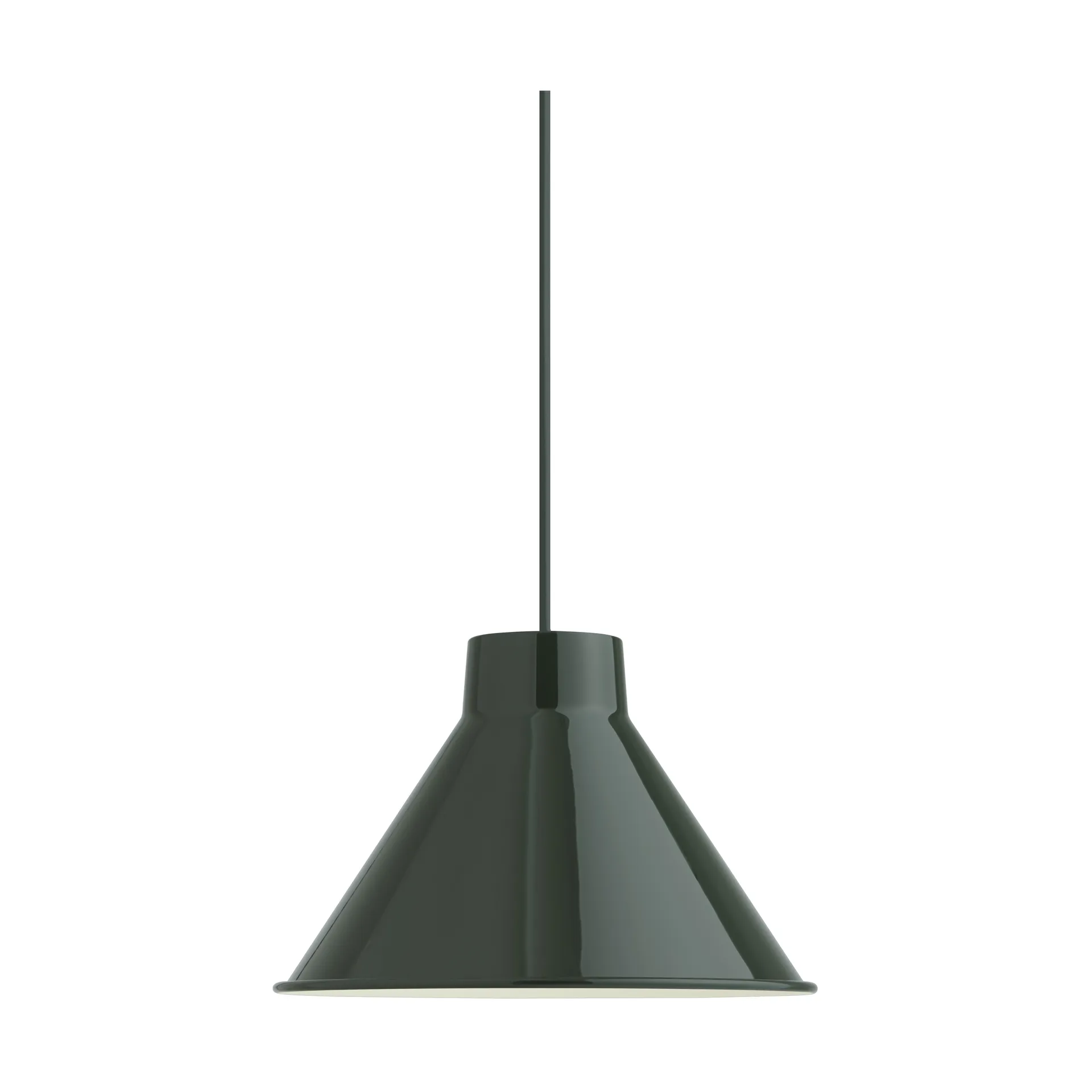 Lampa sufitowa Top Ø28 cm, Ciemnozielony Muuto