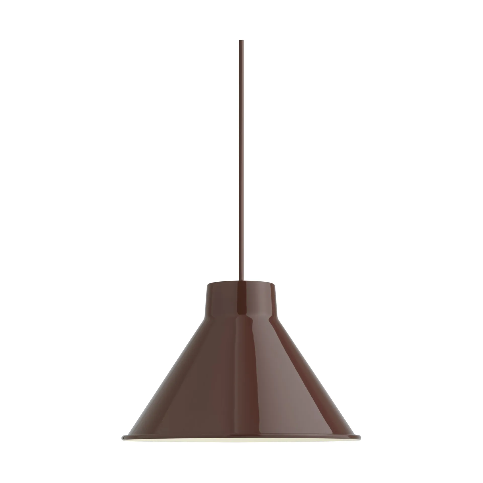Lampa sufitowa Top Ø28 cm, Głęboka czerwień Muuto