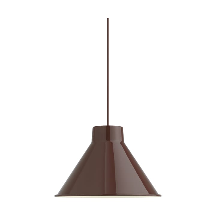 Lampa sufitowa Top Ø28 cm - Głęboka czerwień - Muuto