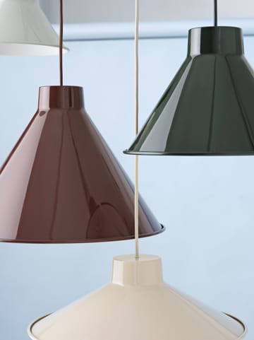 Lampa sufitowa Top Ø28 cm - Głęboka czerwień - Muuto