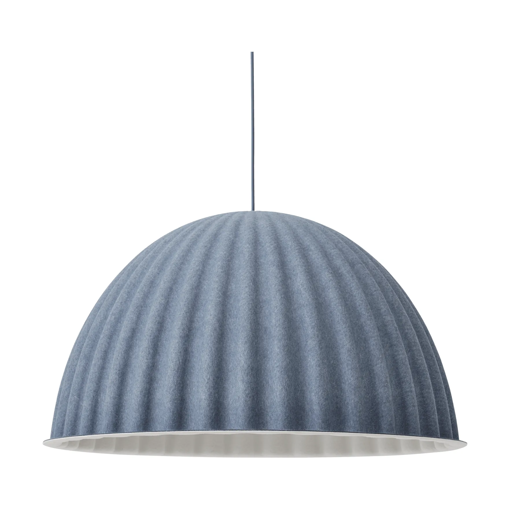 Lampa sufitowa Under the bell Ø 82 cm, Blue grey Muuto