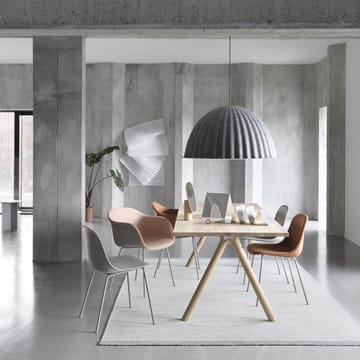 Lampa sufitowa Under the bell Ø 82 cm - ciemnoszary - Muuto