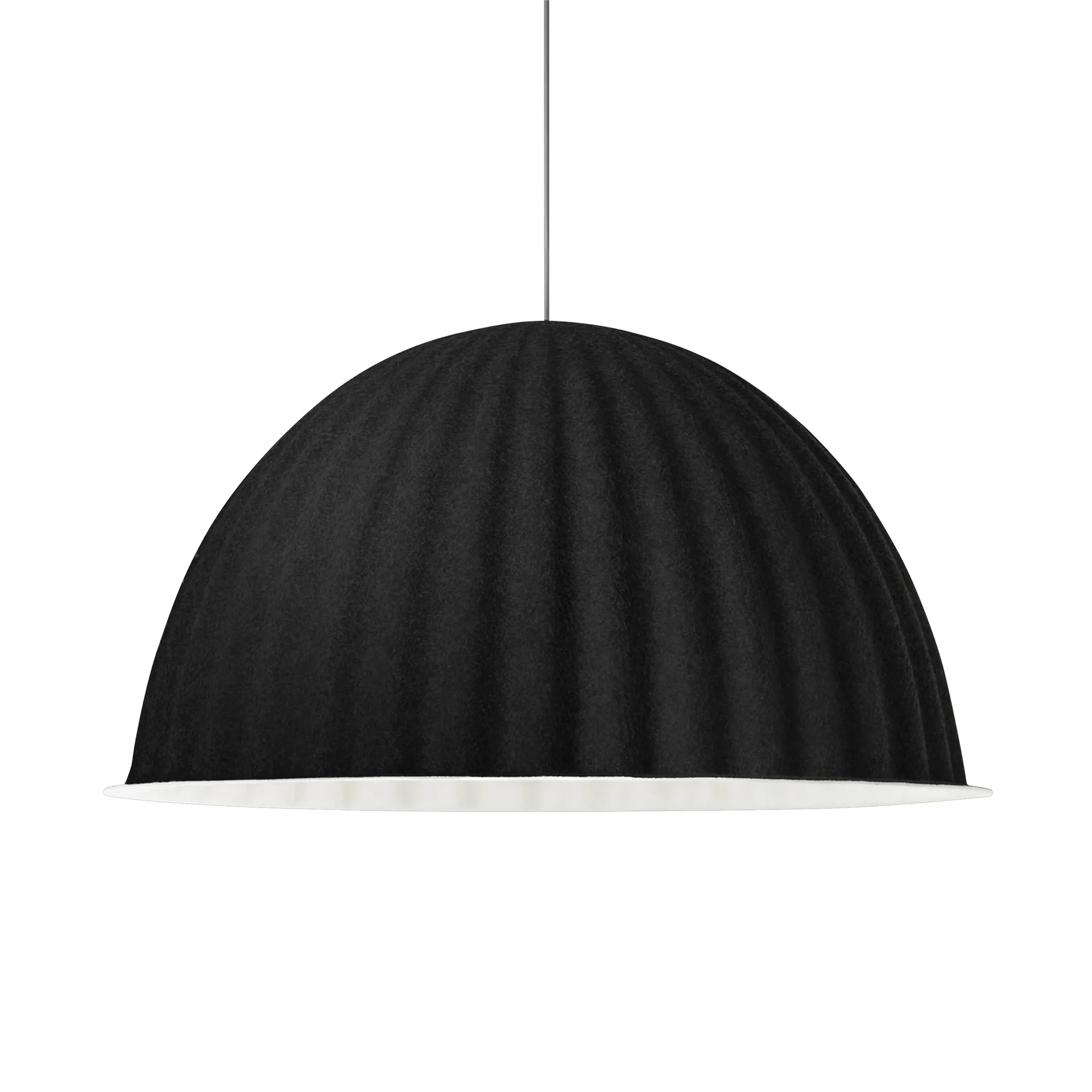 Lampa sufitowa Under the bell Ø 82 cm, czarny Muuto
