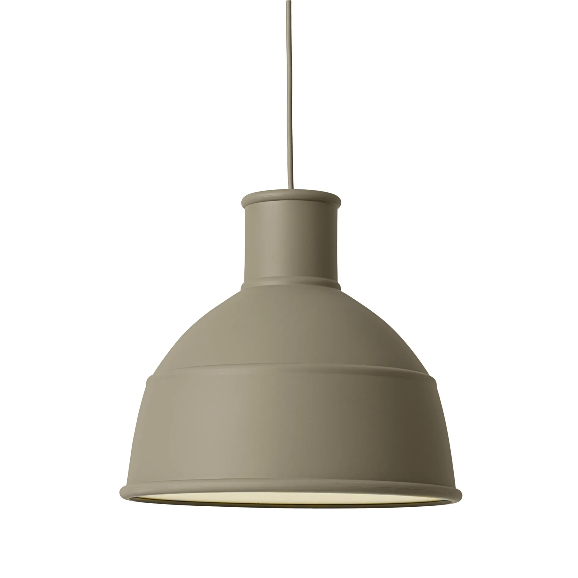 Lampa Unfold, oliwkowy Muuto