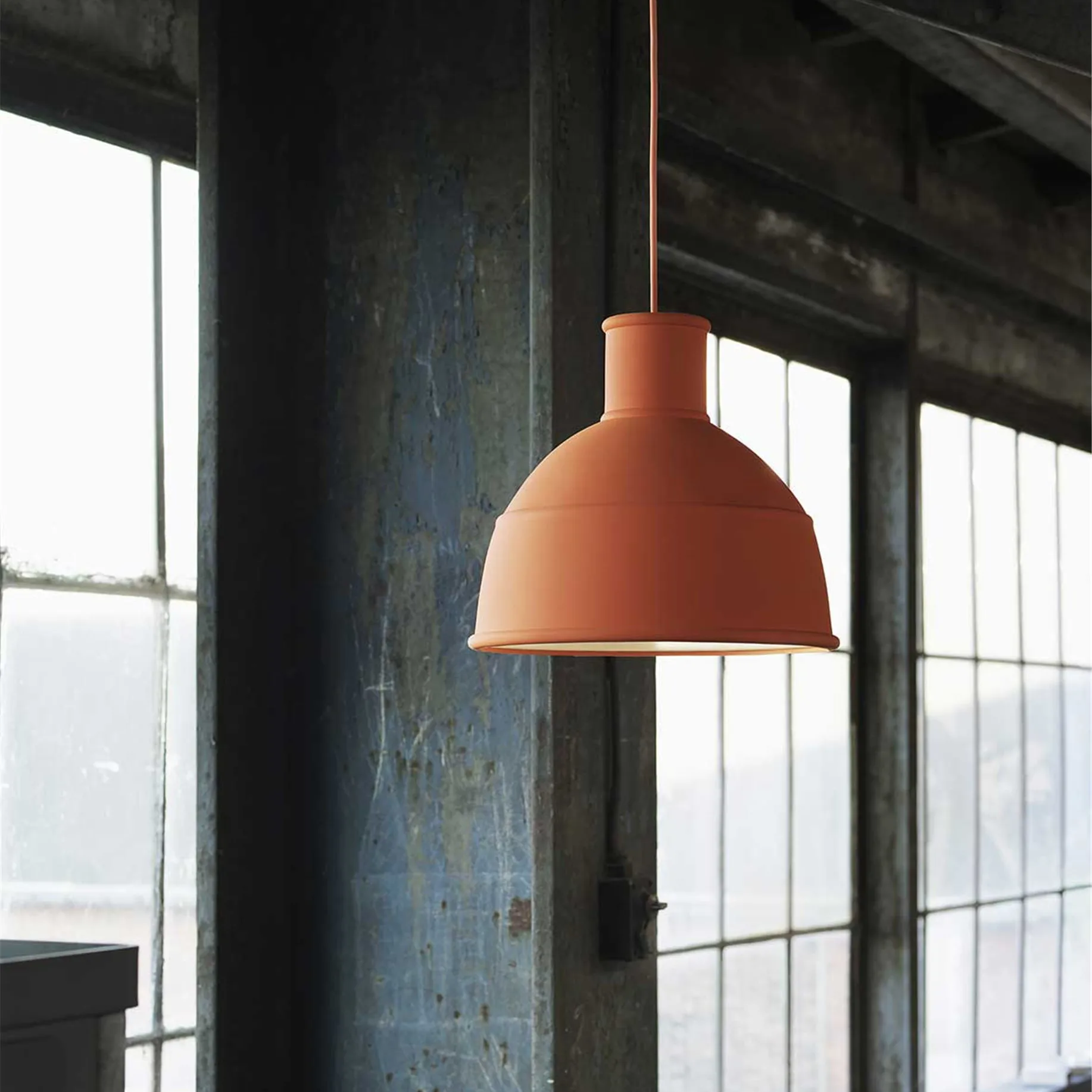 Lampa Unfold, pomarańczowy Muuto