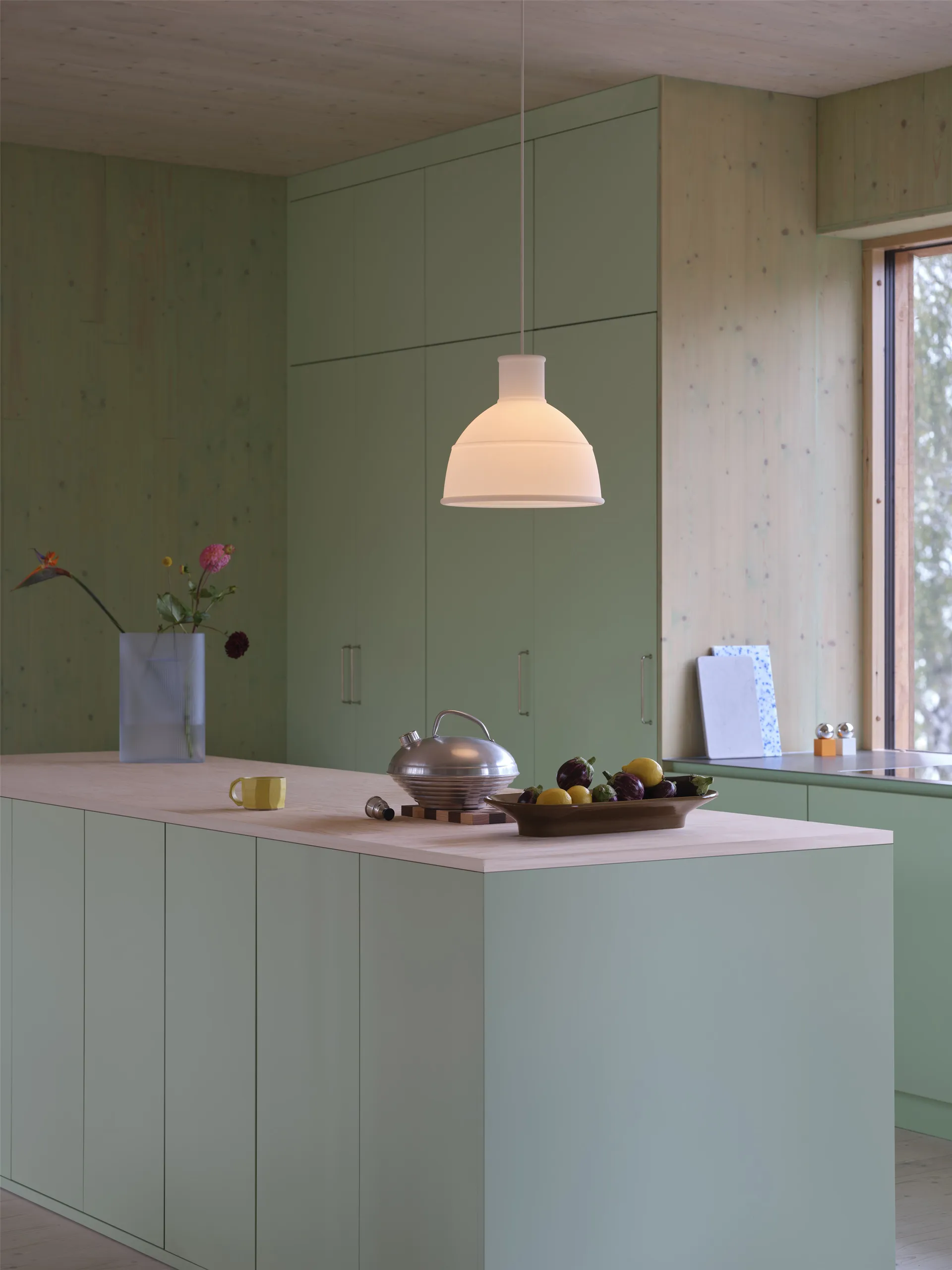 Lampa Unfold, Translucent white Muuto