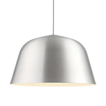 Lampa wisząca Ambit - Szczotkowane aluminium, Ø40 cm - Muuto