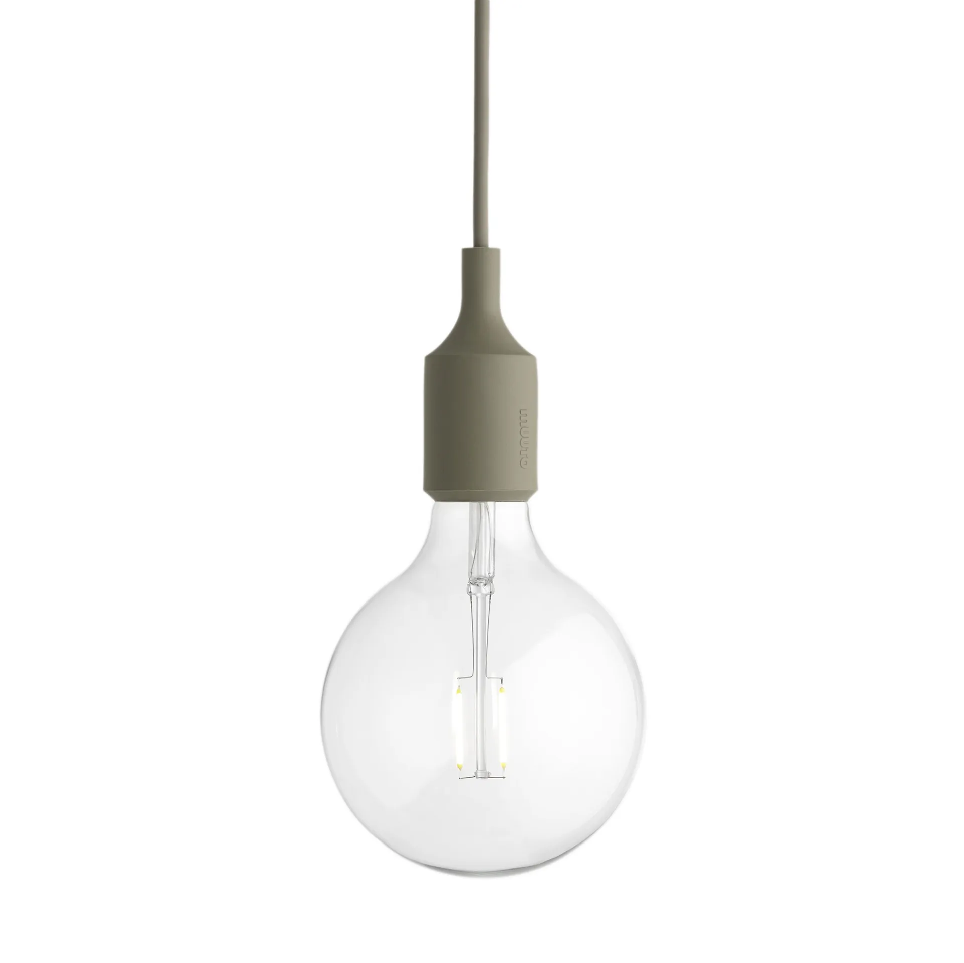 Lampa wisząca E 27, oliwkowy Muuto