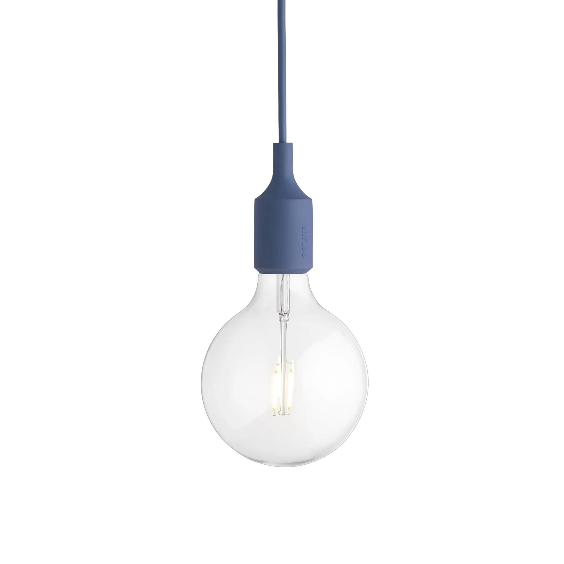 Lampa wisząca E 27, pale blue (niebieski) Muuto