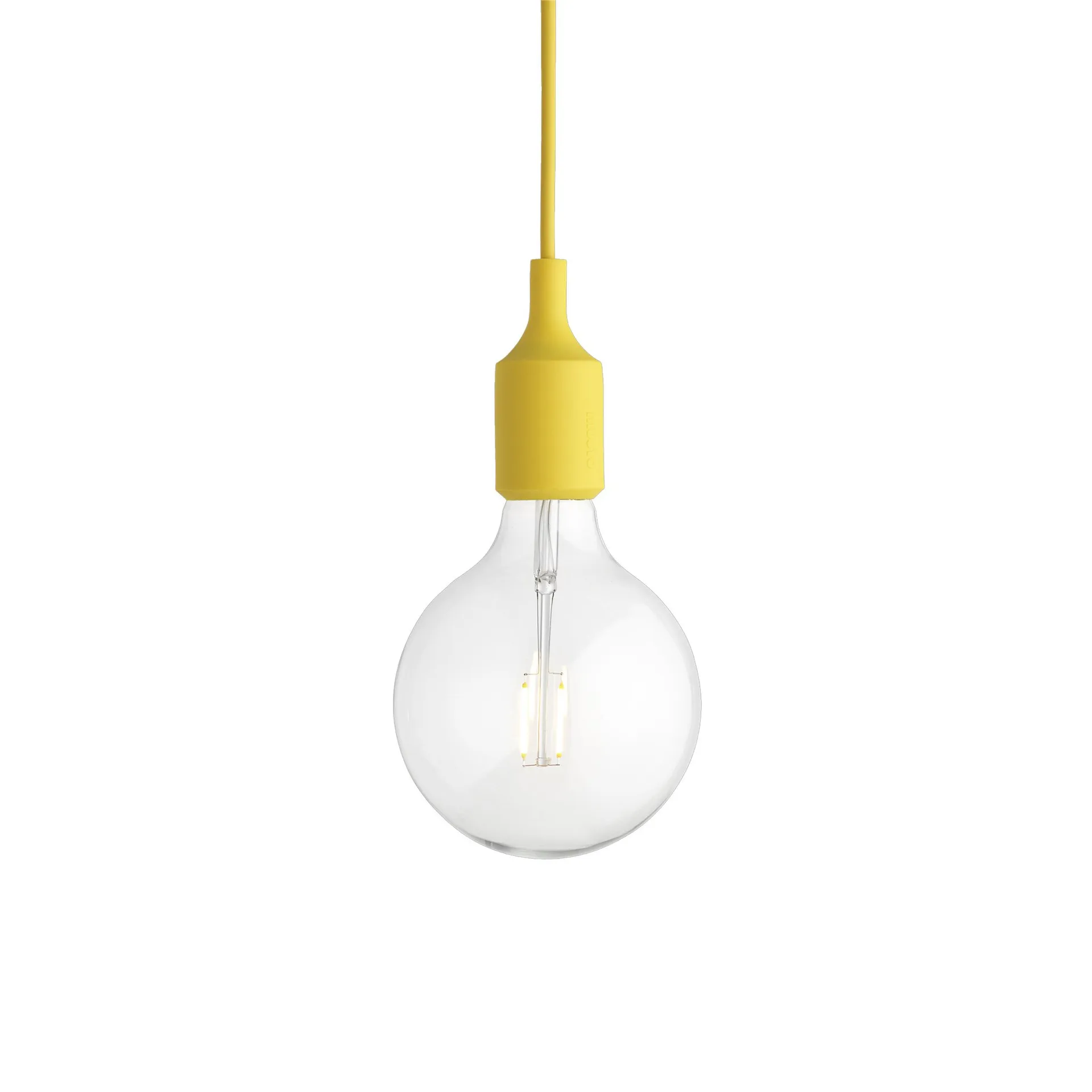 Lampa wisząca E 27, żółty Muuto