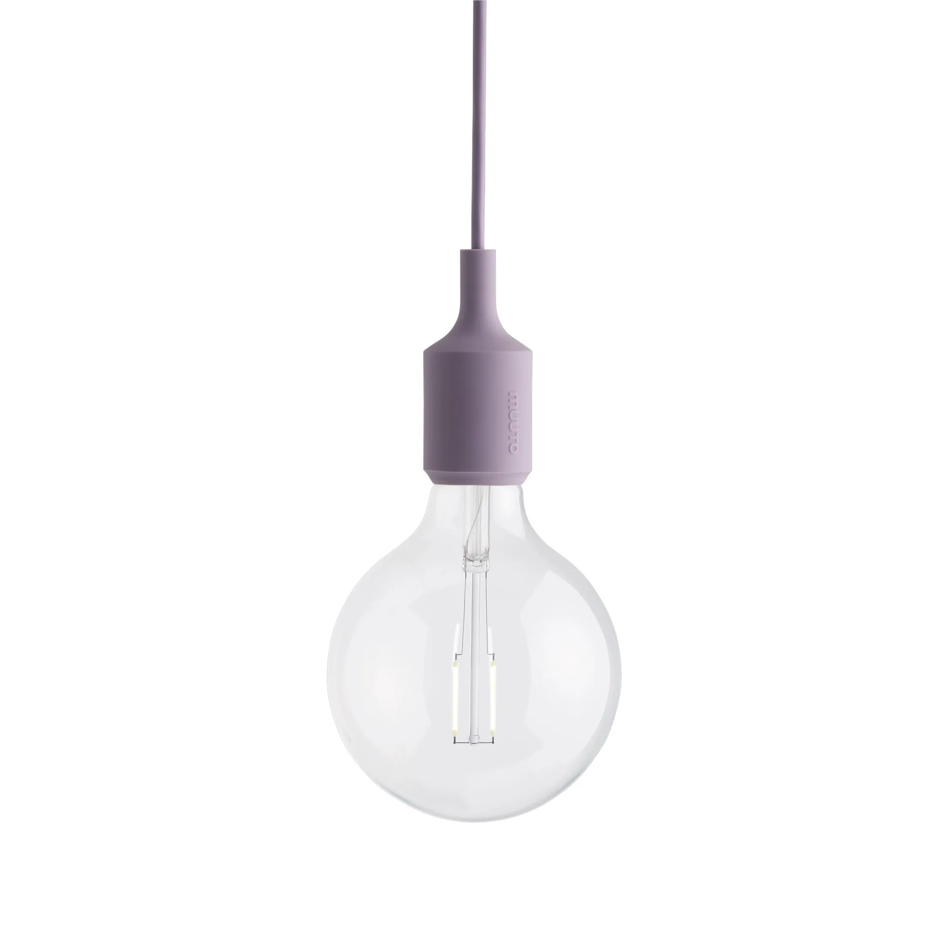 Lampa wisząca E27, Dusty lilac Muuto