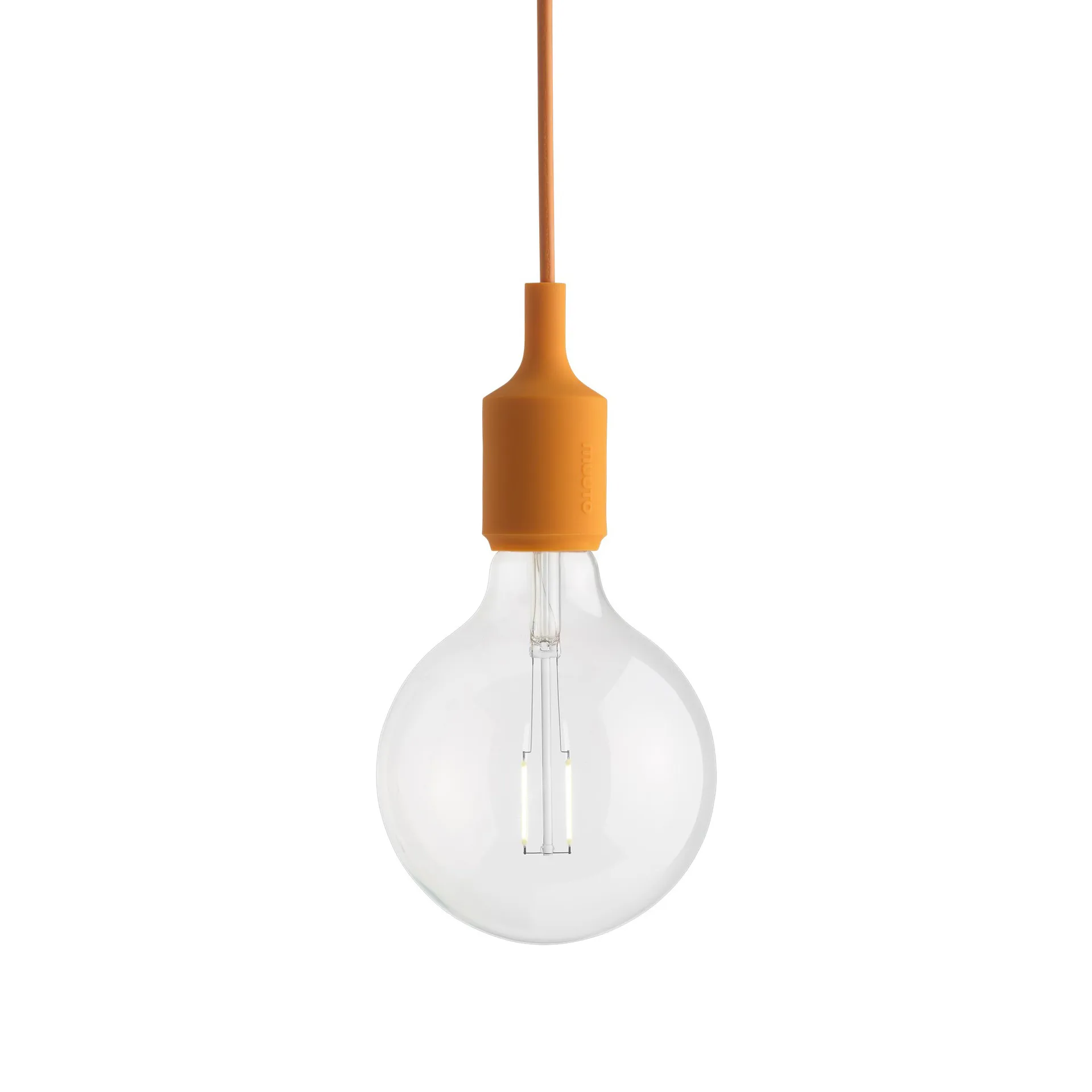 Lampa wisząca E27, Light orange Muuto
